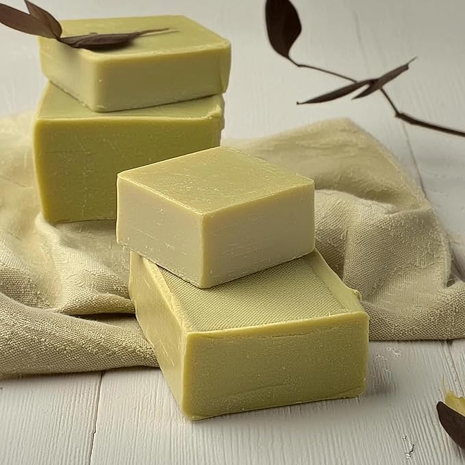 Olive Oil Soap Bar - Include Laurel oil 100% Pure Natural & Artisan Crafted Quality, Organic and Vegan. Full Body Soap for Women and Men. 6 Pack (35.3 oz) Y