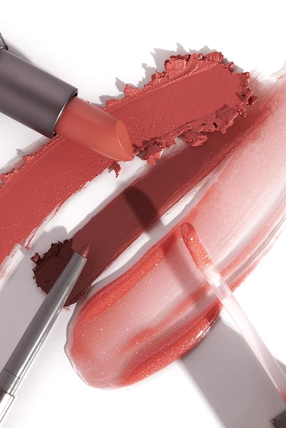 Rinna Beauty Lip Kit - Call Me Coral - All-in-One Lip Kit Includes Lipstick, Lip Gloss, and Lip Liner - Vegan, Long-Lasting, Anti-Aging & Moisturizing, Cruelty-Free - 1 each