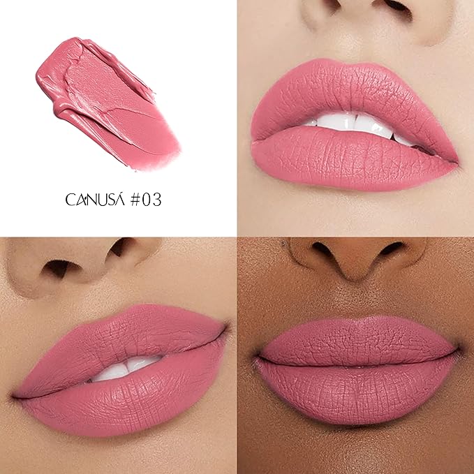 Matte Lipstick, Infallible Matte Resistance, Long Lasting, High Coverage, High Impact Lipcolour with Moisturising Creamy Formula (A SET, ONE SIZE)