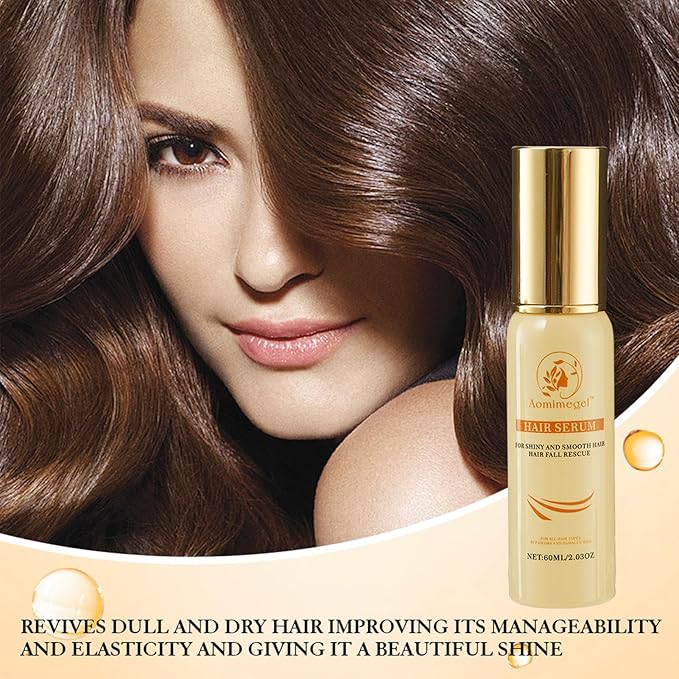 Argan Hair Oil Hair Serum Cold Pressed Weightless Argan Oil Hair Treatment for Dry Damaged Hair 2 floz