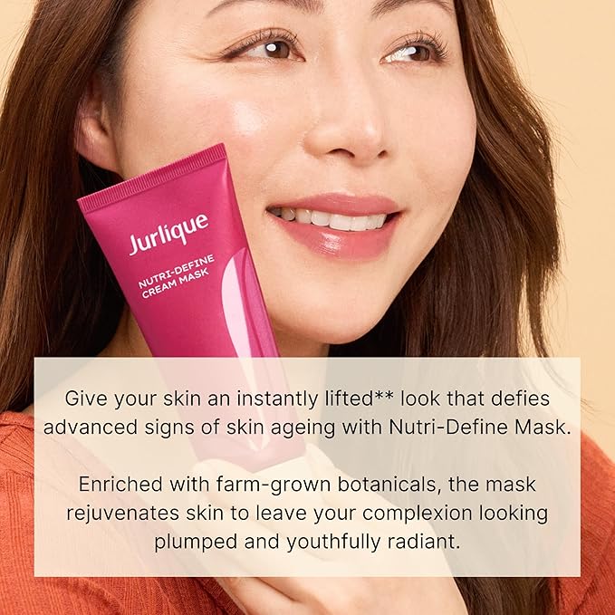 Jurlique. Nutri-Define Cream Mask 100ml | Hydrating Face Mask | For All Skin Types Including Dry, Oily & Sensitive Skin| Beauty Skincare Products for Women/Men | Australian Made