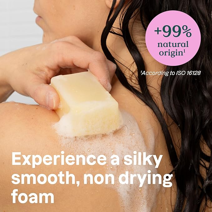 ATTITUDE Body Soap Bar, Natural Origin, Protects and Softens Dry Skin, Watercress, Indian Cress & Olive Oil, EWG Verified & Vegan, Coconut & Wild Berries, 4 Oz