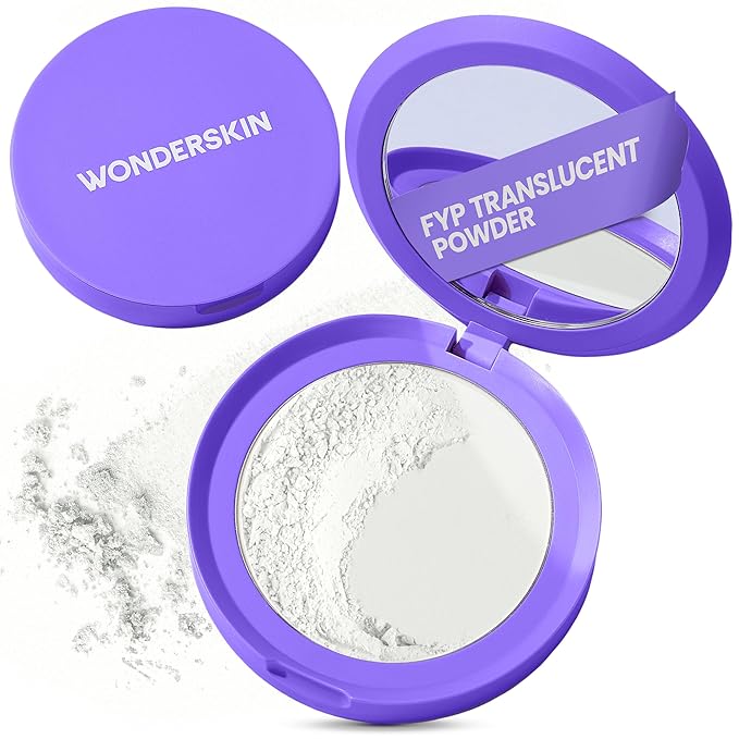 Wonderskin FYP Filter Powder - Translucent Powder Setting Makeup for Blurring, Mattifying and Poreless Finish