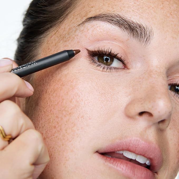 Wunderbrow Super-Stay Liner Makeup Eyeliner Pencil Long Lasting Waterproof Eye Liner, Color Essential Black Matte