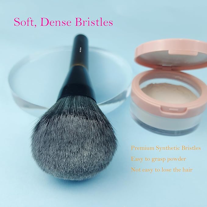 Makeup Brushes Set BUTIYO 14 Pcs Synthetic Foundation Powder Concealers Eye shadows Blush Makeup Brushes with black (14 PCS) FB002