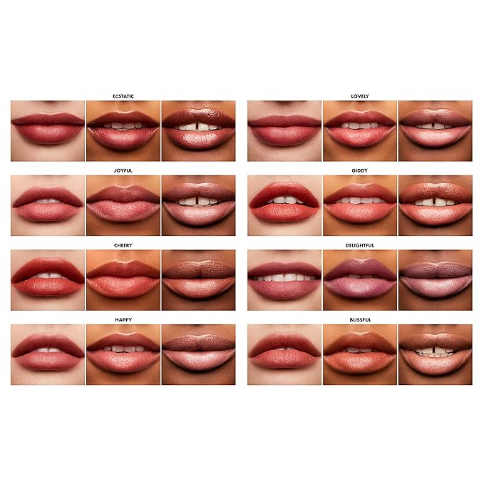 e.l.f. Hydrating Core Lip Shine, Conditioning & Nourishing Lip Balm, Sheer Color Tinted Chapstick, Happy, 0.09 Oz