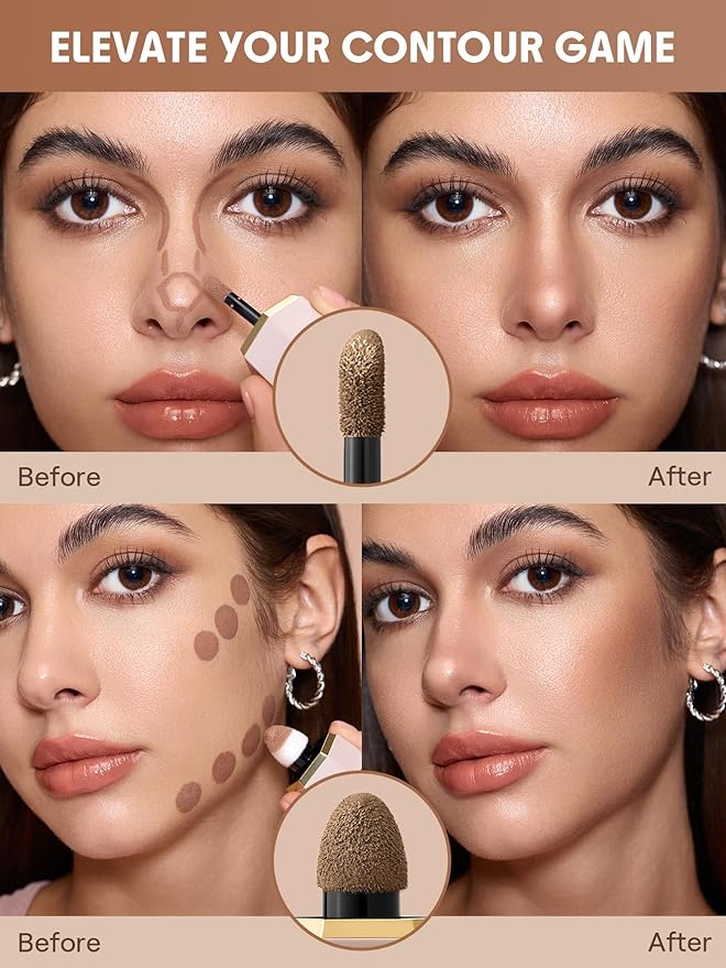 SHEGLAM Precision Sculpt Liquid Contour Duo-Brown Sugar