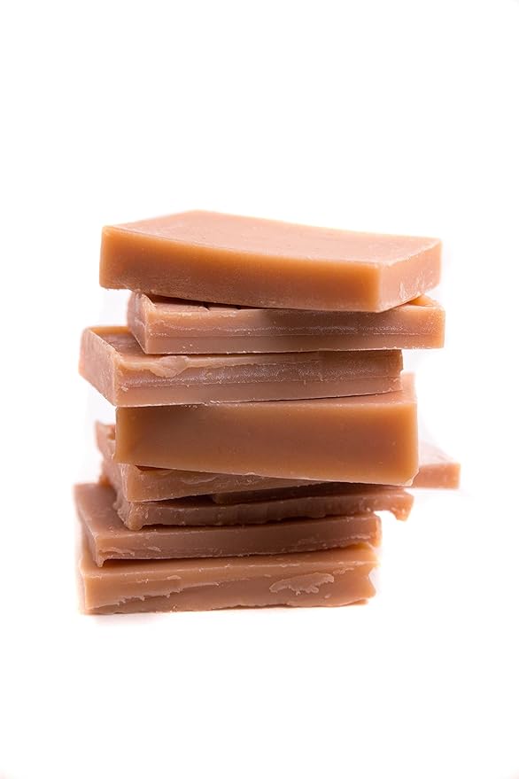 Aspen Kay Naturals - 1 Pound Bag of Fugly Soap, a Mixture of Dented & Imperfect Soap Bars, Soap Ends & Chunks. Natural & Organic Ingredients. (Turmeric)