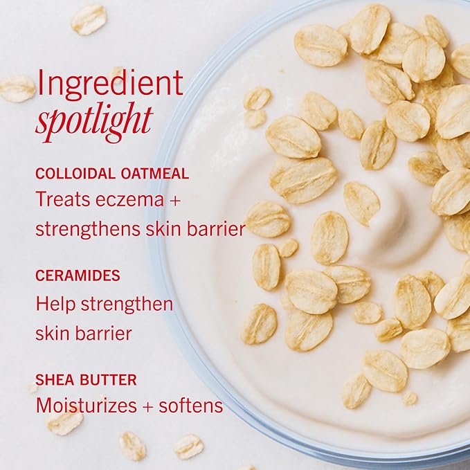 First Aid Beauty - Ultra Repair Cream - Intense Hydration Face & Body Moisturizer - Whipped Colloidal Oatmeal Clinically Proven to Strengthen Skin Barrier in 7 Days - Helps Relieve Eczema, 4 oz