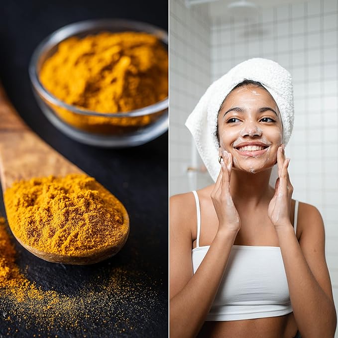 Turmeric Brightening Soap Bar – 1-Pack with Kojic, Frankincense & Lavender Oils – Gentle Cleanser for Radiant, Even-Looking Skin