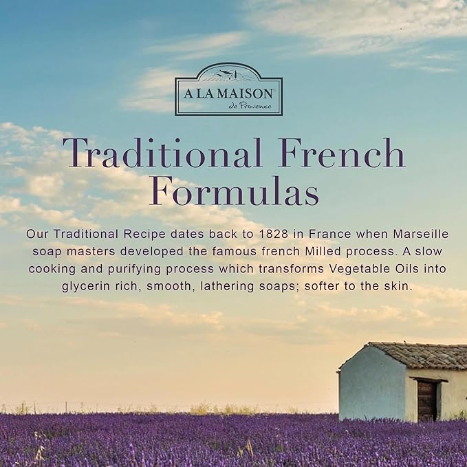 A LA MAISON French Hydrating Liquid Body Wash, Sweet Almond - Natural Body Wash Made with Essential Oils - Biodegradable, Plant-Based, Vegan, Cruelty-Free, Alcohol & Paraben Free (25.36 oz, 2 Pack)