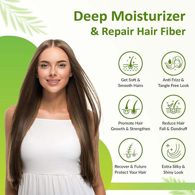 Bellahair Hydrating Collagen Hair Mask for Dry Damaged Hair and Growth - Hydrolyzed Keratin, Protein, SheaButter, Argon Oil & Botanical Extracts - Deep Repairs, Smooths & Strengthens All Hair-17Oz
