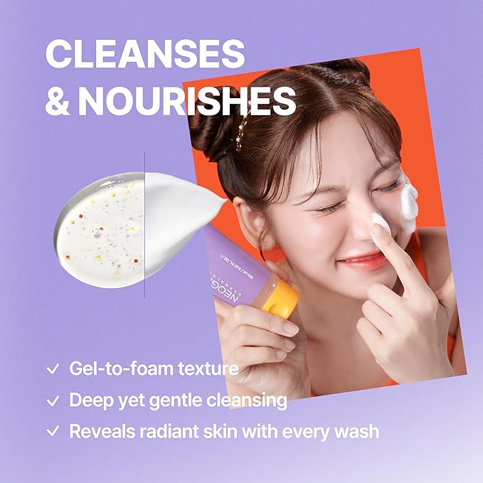 NEOGEN DERMALOGY DOUBLE VITA CAPSULE CLEANSING FOAM