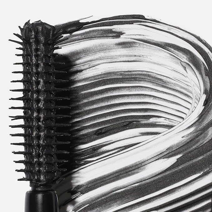 Saie Mini Mascara 101 - Lash Lengthening Mascara for Thick, Bold, Lifted Lashes - Buildable Eye Makeup Formulated to Strengthen and Condition with Rich Nutrients - Black (0.17 oz)