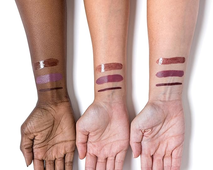 Rinna Beauty Icon Lip Kit - Sasha- All-in-one Lip Kit Includes Lipstick, Lip Gloss, Lip Liner - DEEP WINE look - Vegan, Long-lasting, Anti-aging & Moisturizing, Cruelty-Free - 1 each