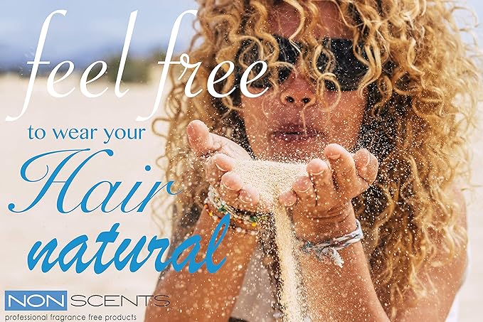 Nonscents Fragrance Free Curl Defining Cream, Truly Unscented. Great for Taming, Enhances Curls & Frizz Control. Create Amazing Blow-Dries & Styles that Last - Made in USA, 8 Fl Oz.