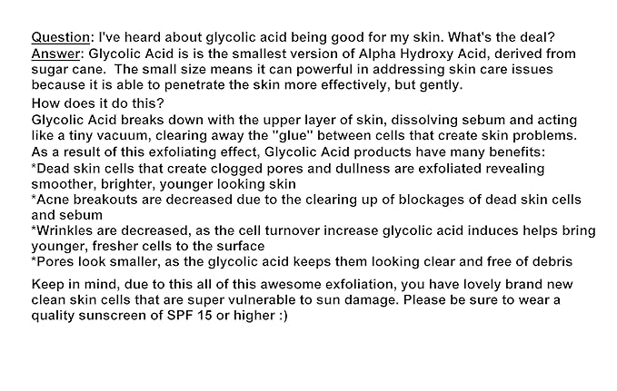2.45% Glycolic Acid Exfoliating Spray Toner Astringent, Paraben, Gluten & Sulfate Free, 8 Fluid Ounces, No Animal Testing & Cruelty Free
