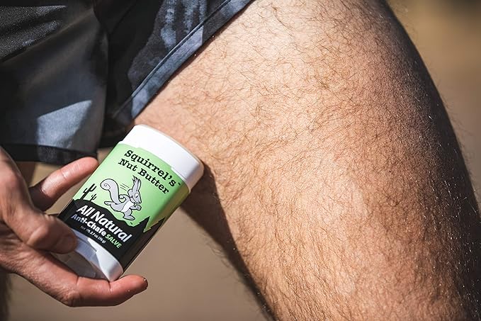Squirrel's Nut Butter Anti Chafing Stick | All Natural Chafe Prevention & Skin Care for Athletes, Runners & Adventurers | Thighs, Arms, Pack Straps & More | 1.7 oz