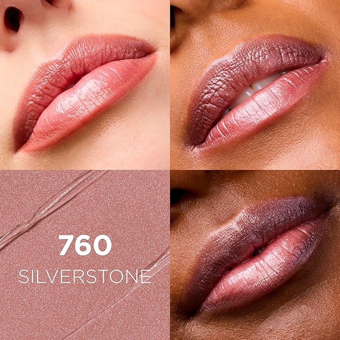 L’Oréal Paris Colour Riche Original Creamy, Hydrating Satin Lipstick with Argan Oil and Vitamin E, Silverstone , 1 Count