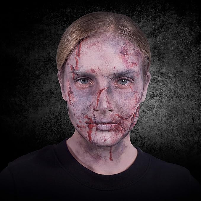 Narrative Cosmetics Zombie Alcohol-Activated Palette, Activator, and Remover Kit, Professional SFX Makeup Set