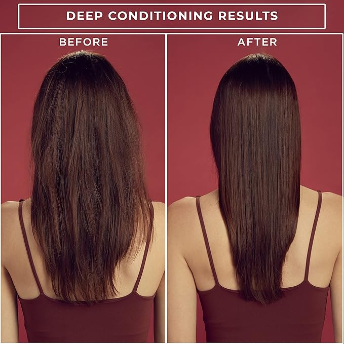 DAILY DOSE Deep Conditioner Hair Mask – Moisturizes, Softens & Restores Shine to Dry, Damaged, Color-Treated Hair – Vegan, Paraben-Free, Sulfate-Free – For All Hair Types – 6 oz