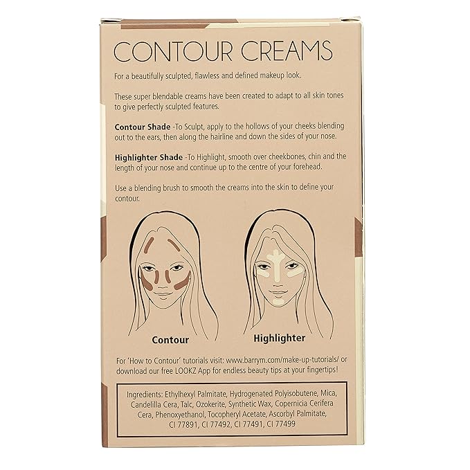 Barry M - Chisel Cheeks Contour Cream Sticks