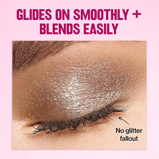 REVLON Glimmer Liquid Shadow, Smudge-Proof Shimmer Eyeshadow Makeup, Long Lasting, High Pigment, 208 Starstruck