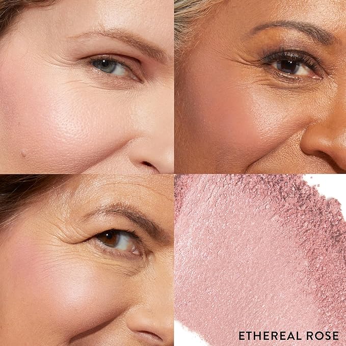 LAURA GELLER NEW YORK Baked Blush-n-Brighten Baked to Go - Ethereal Rose - Travel Size Blush