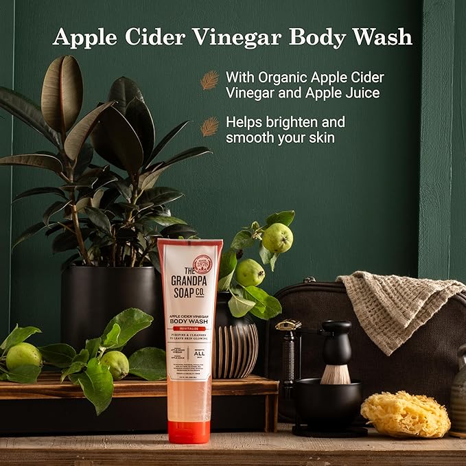 The Grandpa Soap Company Apple Cider Vinegar Body Wash - 9.5 Fl Oz
