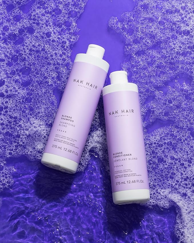 NAK Hair Blonde Conditioner 375ml - Blonde Toning Conditioner
