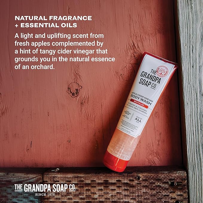 The Grandpa Soap Company Apple Cider Vinegar Body Wash - 9.5 Fl Oz
