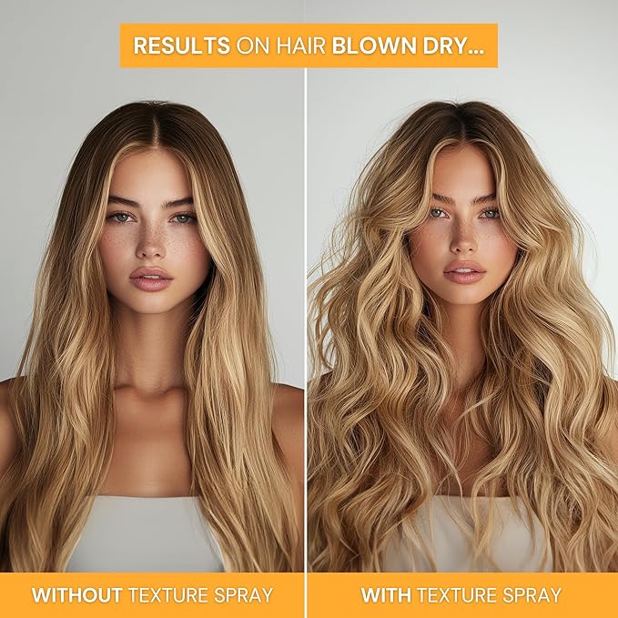 SIMPLY SMOOTH Humidity Shield Texture Hair Spray Strong & Light Hold, Shine Finishing Styling Spray Resists Humidity & Repels Moisture Customizable Hold Hair Spray 8.5 Oz