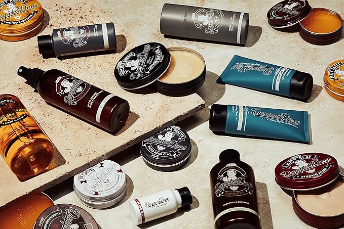 Heavy Hold Pomade By Dapper Dan, Superior Hold, Petrolatum Free, No Build Up, Liquorice & Vanilla Fragrance 100ml
