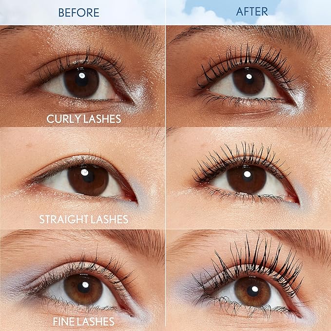 CoverGirl Lash Blast Supercloud, 800 Super Black, Mascara, Long-Lasting, No Clump or Smudge, Doesn't Flake, Vegan, 0.33oz