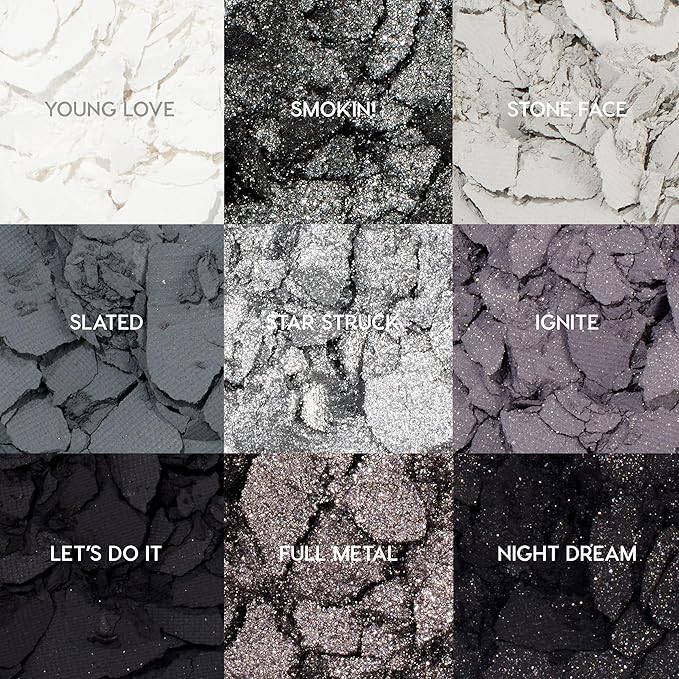 ColourPop Blowin' Smoke Eyeshadow Palette - Silver & Smokey