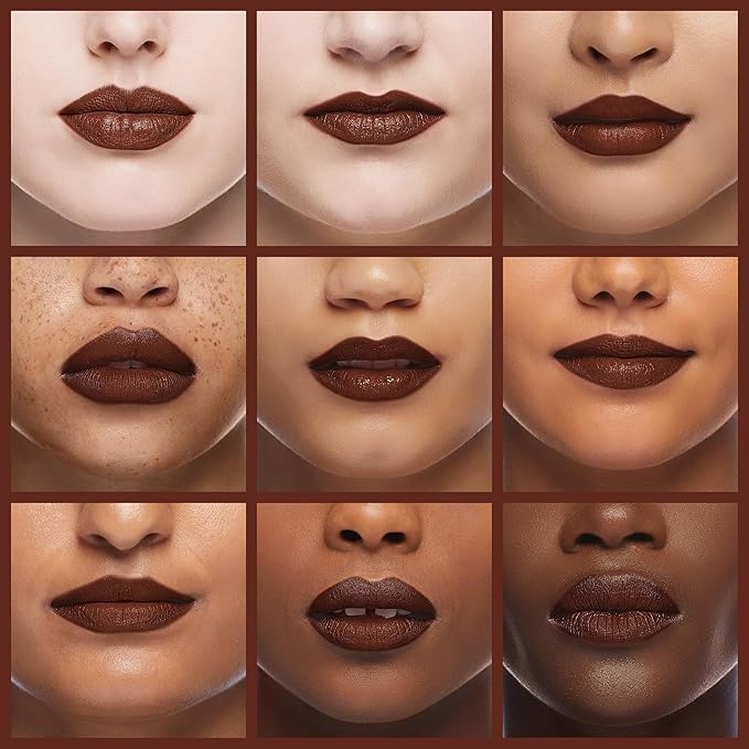 Palladio Lip Liner Pencil, Wooden, Firm yet Smooth, Contour and Line with Ease, Perfectly Outlined Lips, Comfortable, Hydrating, Moisturizing, Rich Pigmented Color, Long Lasting, Aubergine
