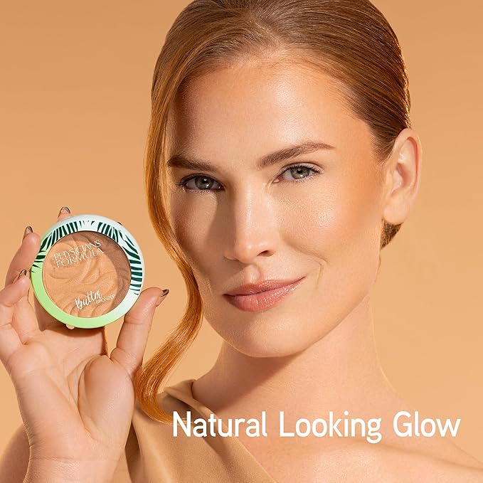 Physicians Formula Murumuru Butter Bronzer, Moisturizing, Nourishing Murumuru Butter for Silky Glow, Dermatologist Tested, Hypoallergenic, Vegan & Cruelty-Free - Sunset Bronzer